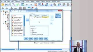 Wicoxon Testi SPSS Demonstrasyonu [upl. by Adnema]