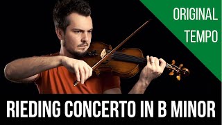 O Rieding Concerto in B minor Op 35 1st mov [upl. by Ahterod]