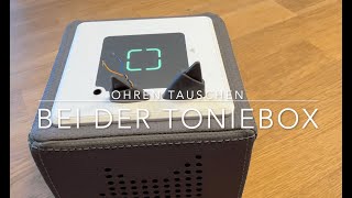 Ohren tauschen bei der Toniebox  Changing the Toniebox ears and cable [upl. by Arihs]