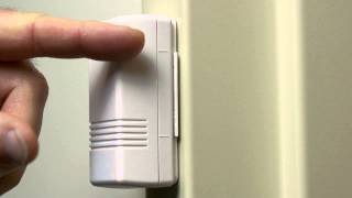 ReAttaching a Door or Window Sensor  ADT Home Security [upl. by Solotsopa]