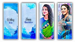 Happy Birthday Video Editing Alight Motion Tamil  Alight Motion Video Editing Tamil  DK CREATION [upl. by Ytsud]