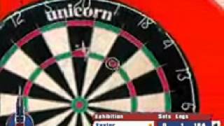 PDC World Championship Darts 2008  Taylor vs Barneveld gameplay 011708 [upl. by Coward]