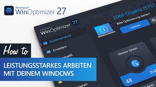 Ashampoo WinOptimizer 27  Leistungsstarkes Arbeiten mit Windows [upl. by Beverley878]