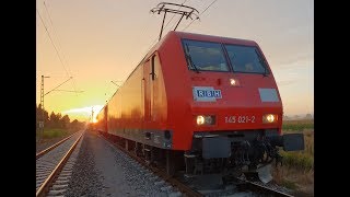 Führerstandsmitfahrt  Cabview BR 145 Frankenwaldbahn Bamberg  Saalfeld [upl. by Alleinad36]