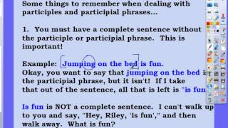 Participial Absolute and Appositive Phrases [upl. by Solis879]
