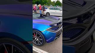 Color Changing McLaren 570s 🤔👀🔥 automobile takeover crash burnout fyp drift [upl. by Marrissa]