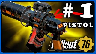 Fallout 76 Gauss Pistol  The Best Pistol amp Poor Alien Blaster [upl. by Bria634]