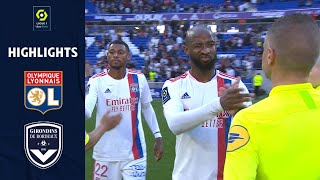 OLYMPIQUE LYONNAIS  FC GIRONDINS DE BORDEAUX 6  1  Highlights  OL  GdB  20212022 [upl. by Llorre449]