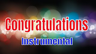 Congratulations Instrumental Status  Cliff Richard congratulations and celebrations Joyson Miranda [upl. by Nednal]