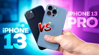 iPhone 13 vs iPhone 13 Pro  muda MUITO entre eles COMPARATIVO [upl. by Bennet391]