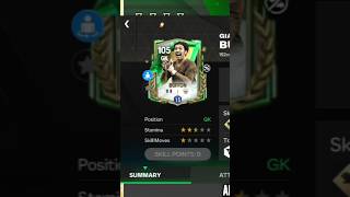 HOW GOOD ANNIVERSARY BUFFON CARD IS 👀 BEST GK fifa fifamobile fcmobile anniversary [upl. by Elbag791]