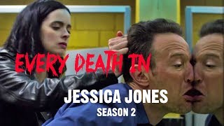 EVERY DEATH IN SERIES 15 Jessica Jones S02 2018 [upl. by Anod]