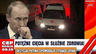 CEP Rosja  Potężne cięcia Czy Putin poświęci chorych i służbę zdrowia [upl. by Anuait1]