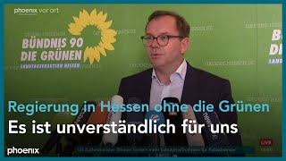 HessenWahl Statement von Mathias Wagner B90Grüne am 101123 [upl. by Dorothee]