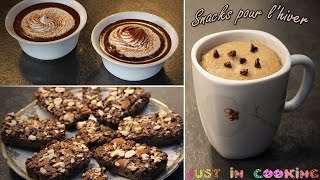 3 Recettes de Snacks pour lHiver [upl. by Arabrab322]