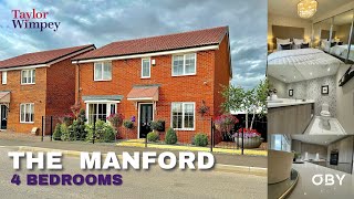 Tour Taylor Wimpey’s The Manford an exclusive 4 Bedroom Home  Bingham Gate [upl. by Vivica]