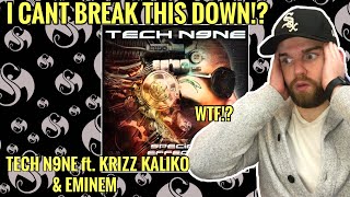 Industry Ghostwriter Reacts to Tech N9ne ft Krizz Kaliko amp Eminem Speedom Wtf is this [upl. by Weirick]