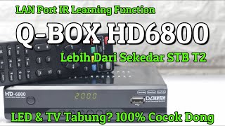 Review QBox HD6800 Support HEVC H 265 Kembaran Matrix Apple DVB2IP Namun Jauh Lebih Murah [upl. by Aschim]