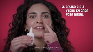 ¿Cómo usar Afrin Adulto spray nasal [upl. by Krebs]