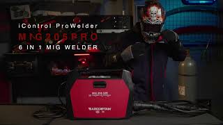 Arccaptain New Arrival  MIG205 Pro Multi Process MIG Welder [upl. by Atinyl]