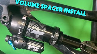 How to install volume Spacer in your Specialized Levo  Fox float X shock [upl. by Balch164]