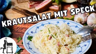 Krautsalat mit Speckwürfel und Kümmel [upl. by Polly961]