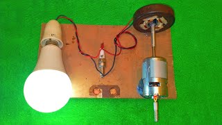 How to make 220v generator  Free electric energy generator  The Young Creative [upl. by Netnert]