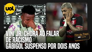 🔴 RMP E CASÃO GABIGOL É SUSPENSO POR DOIS ANOS VINI JR CHORA AO FALAR SOBRE RACISMO [upl. by Nirret]