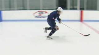 USA Hockey Skills and Drills  Backward to Forward Step Out [upl. by Ailina569]