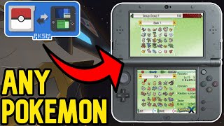 Get ANY Pokemon on your 3DS 2024 [upl. by Yanat674]