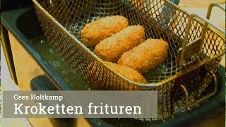 Masterclass kroketten frituren door Cees Holtkamp [upl. by Yhtac]