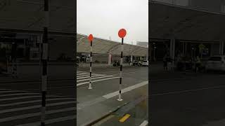 Auckland Airport Bus passing through airport [upl. by Riada]