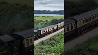 Paignton to Dartmouth steam train steamtrainpaignton [upl. by Michelsen]