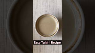 Tahini recipe արևելյանխոհանոց arabic shorts reels dressing yummy glutenfree veganmeals [upl. by Lirrad]