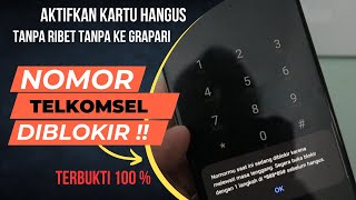 KARTU TELKOMSEL HANGUS  GINI CARA AKTIFKANNYA KEMBALI [upl. by Eseilanna]