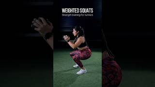 Weighted Squats  Strength Training for Runners [upl. by Eilahtan99]