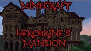 Herobrines Mansion Part 1  The Quest Begins  Minecraft Adventure Map [upl. by Kerri]