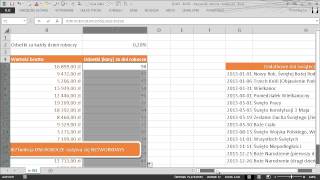 EXCEL  Odsetki tylko za dni robocze DNIROBOCZE NETWORKDAYS [upl. by Repohtsirhc266]