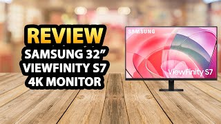 Samsung 32 Inch ViewFinity S7 S70D 4K UHD Monitor ✅ Review [upl. by Mohammed]