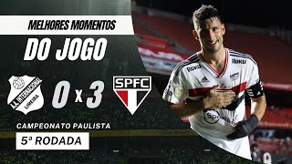 INTER DE LIMEIRA X SÃO PAULO  MELHORES MOMENTOS  CAMPEONATO PAULISTA  5°RODADA [upl. by Oisangi209]