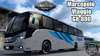 ATS 152 🚌AUTOBUS Marcopolo Viaggiog 8 800 Skin Pegasso [upl. by Luckin600]