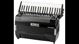 Korg Fisa Suprema unboxing  Carnegie Accordion Company Authorized Korg Dealer Pittsburgh PA [upl. by Ahseik]