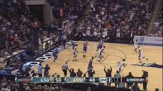 ODU survives in OT win over Georgia State [upl. by Ainala54]