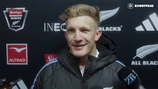 Damian McKenzie on that kick and a nailbiting win over England  Steinlager Series [upl. by Vyky]