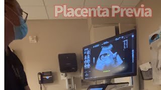 Diagnosed with Placenta Previa 2nd Trimester highriskpregnancy placentaprevia [upl. by Robins587]