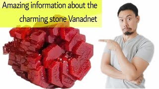 vanadinite crystals Amazing information about the charming stone [upl. by Natty232]