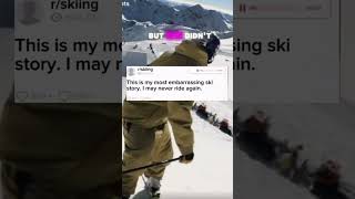 Slopesoundscom or LINK IN BIO‼️ ski skiing skier skiingstory story embarrasing funny snow [upl. by Stegman]