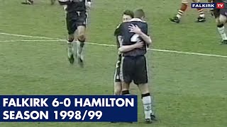 Falkirk 60 Hamilton Accies  199899 [upl. by Appolonia]