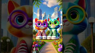 😻 Evolution 🎉 Cat Shoes 👟funny cat lovercartoon [upl. by Anerak]