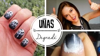 Uñas en Degrade  Manchas Leopardo  Kika Nieto [upl. by Luedtke]